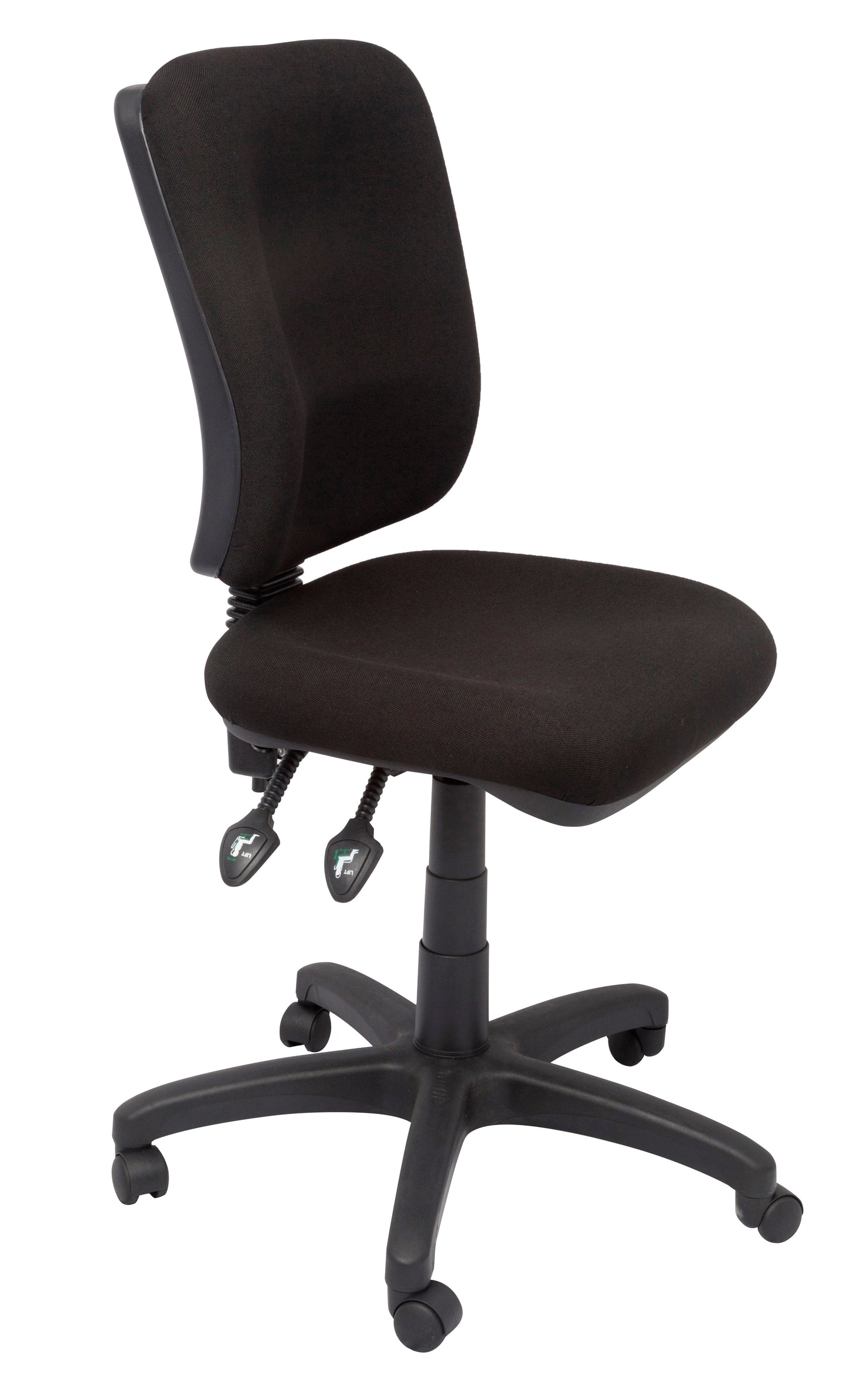 EG400 Square Back Operator Chair Square Back Operator Chair - Black