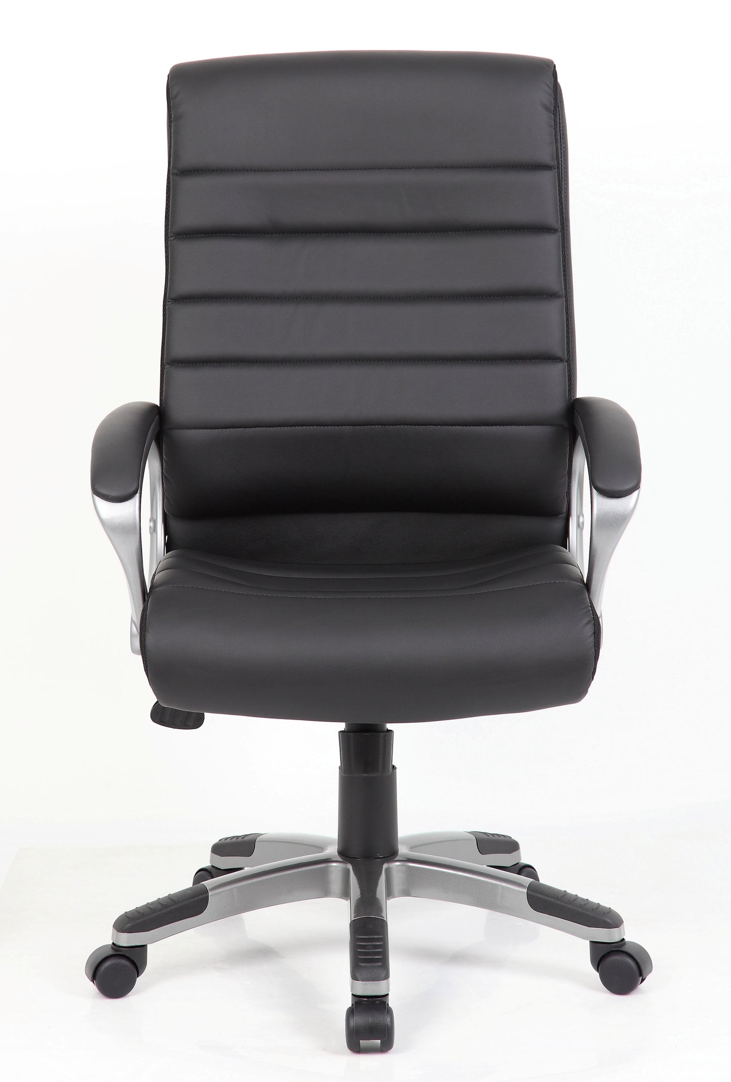 YS333 CAPRI High Back, Adjustable Seat Height, Padded Fixed Arms, Tension Adjustment, PU, Free Float or Lock Mechanism