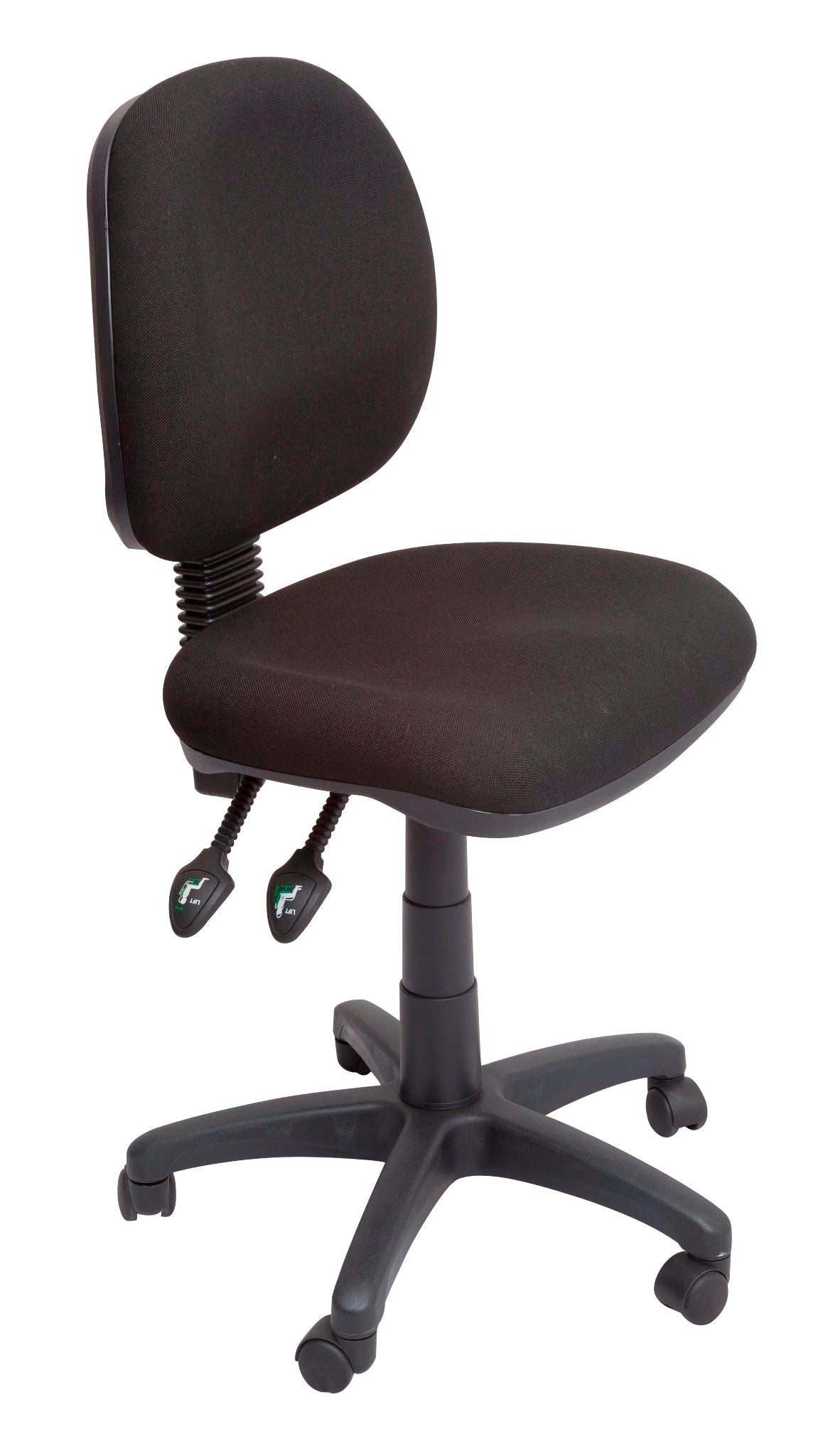 EC070CM Medium Back Operator Chair Medium Back Ergo Operator Chair - Black