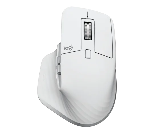 MX Master 3S For Mac mouse Pale Grey