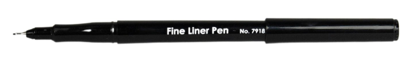 PEN GNS BASIC FINELINER 0.4MM BLACK