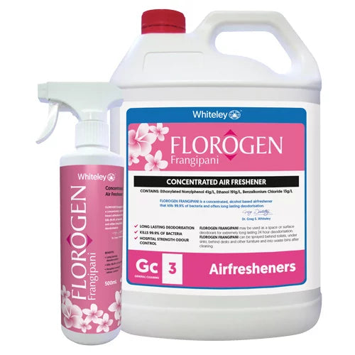 FLOROGEN FRANGIPANI Alcohol Based Air Freshener 500 mL T/Spray