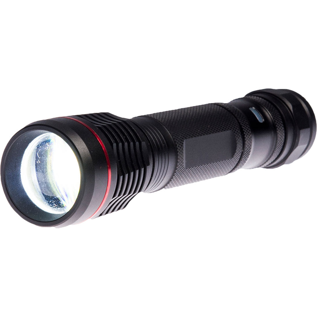 PortWest 600 lumens USB Rechargeable Torch
Black