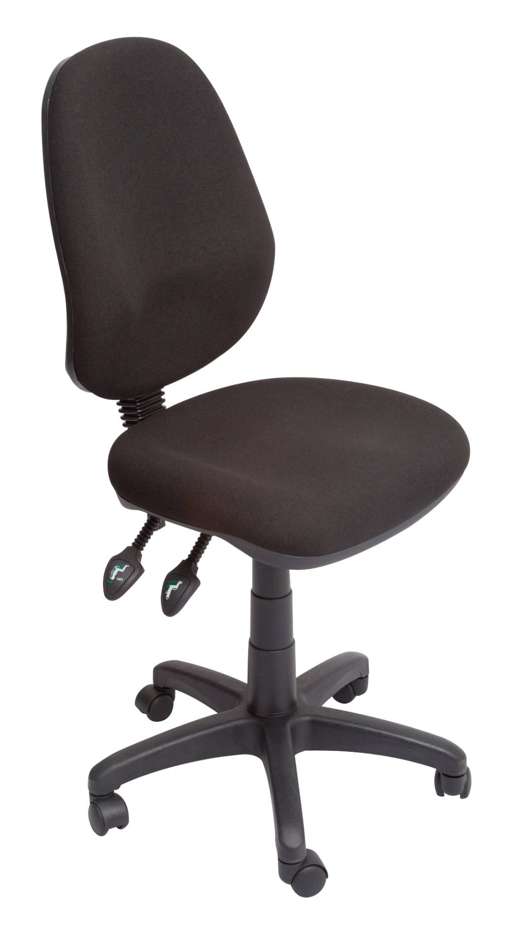EC070BM Medium Back Operator Chair Medium Back Operator Chair - Black