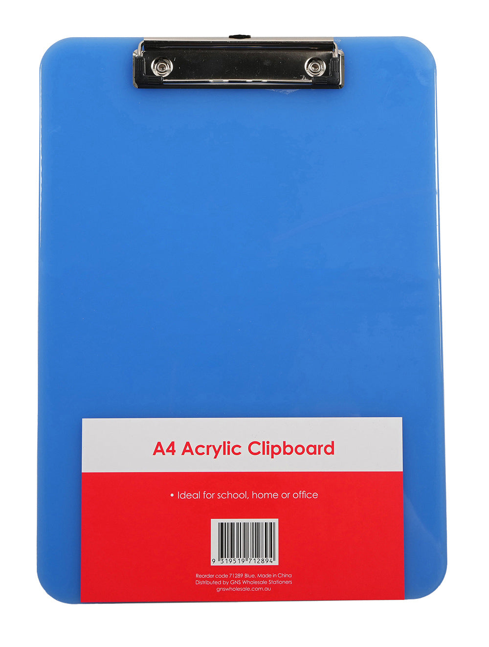 CLIPBOARD GNS BASIC A4 ACRYLIC BLUE