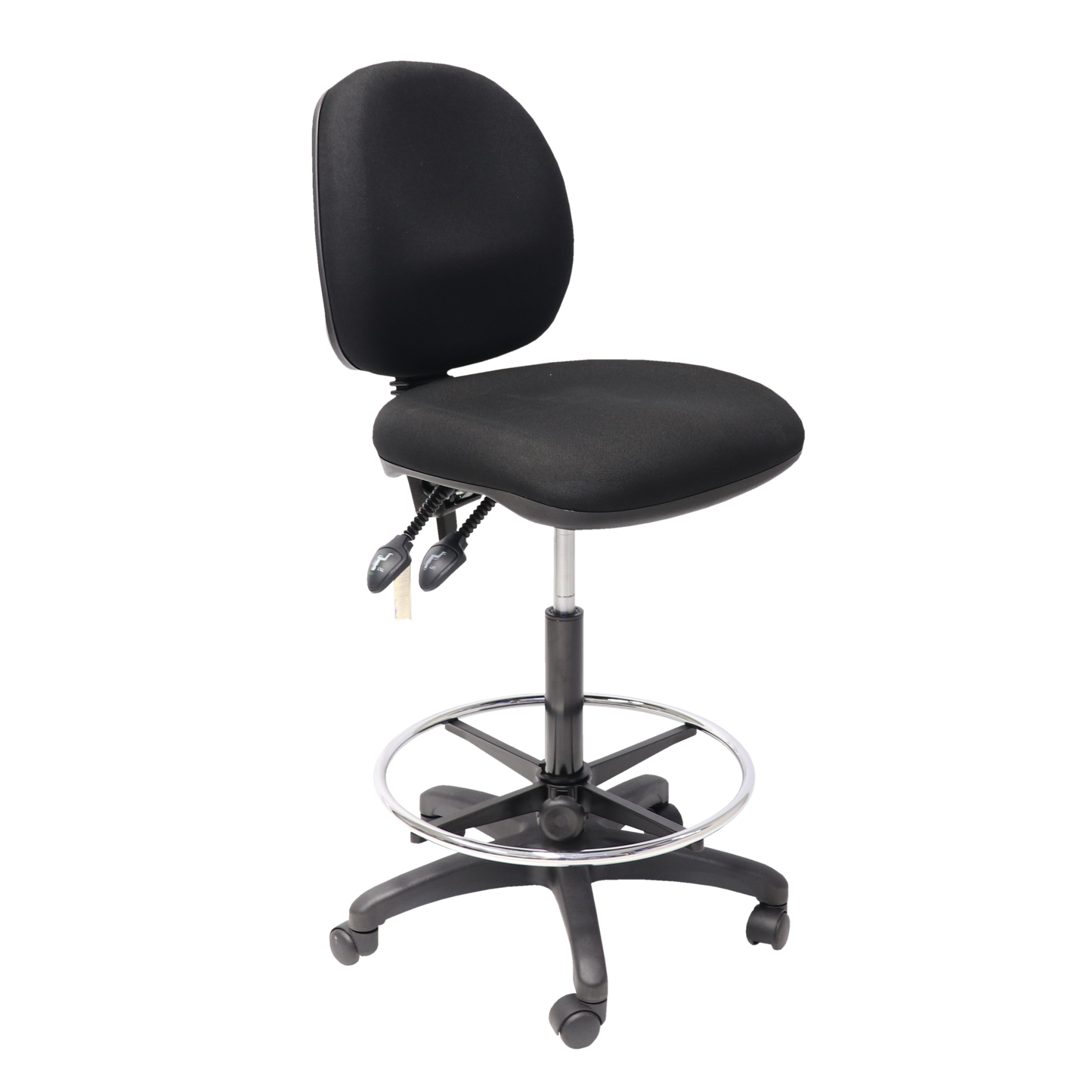 Rapidline EC070BM DRAFTING Medium Back Drafting Chair black