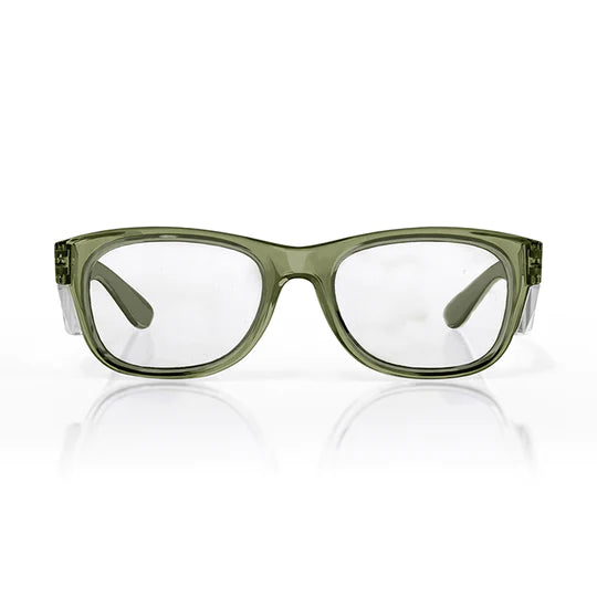 Safe Style Classics Green Frame /Clear UV400