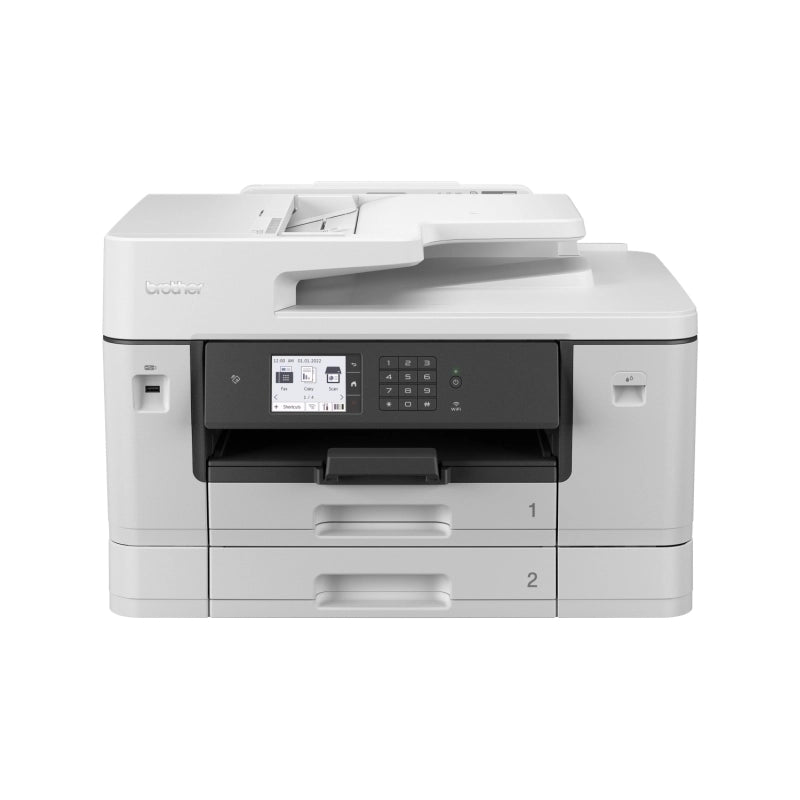 Brother A3 Inkjet Multi-Function, features such as A3 2-Sided Duplex Scanning, 28ppm print and Dual paper trays supporting up to A3