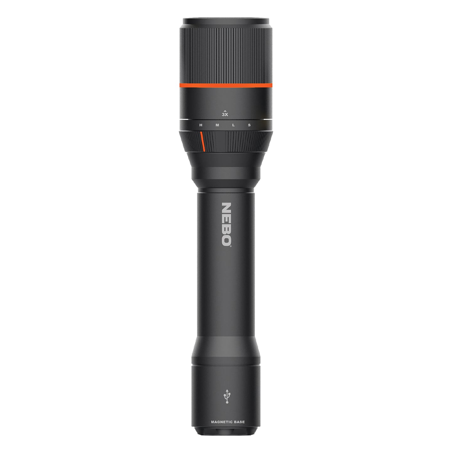 NEBO DAVINCI™ 3500 TORCH Grey 3500 Lumen Aluminium