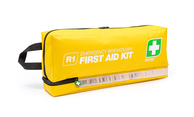 FastAid R1 Emergency Breakdown First Aid Kit, Soft Pack