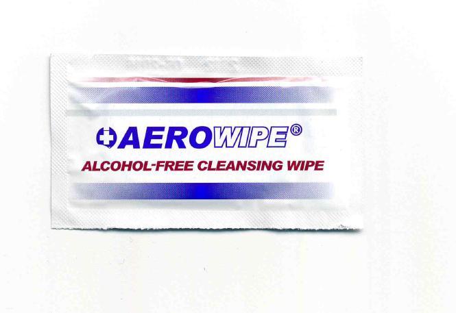 W8000AAlcohol free wound cleansing wipe. 1% Cetrimide BP W/V 0.02% Chlorhexidine Bp W/V