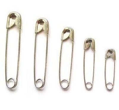 SAFETY PINS PKT 12 TF General use Packed in small plastic bag. Ideal for bandaging