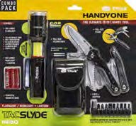 Nebo TACSLYDE and
HANDYONE Combo Pack