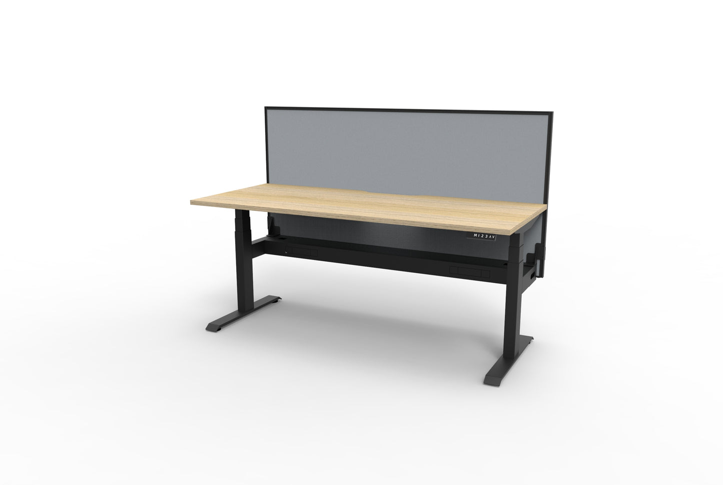 Boost+ Workstation with Screen and Cable Tray Boost Plus 1800W Single-Screen & CT- OB