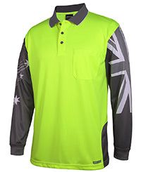 JB's HV L/S SOUTHERN CROSS POLO LARGE