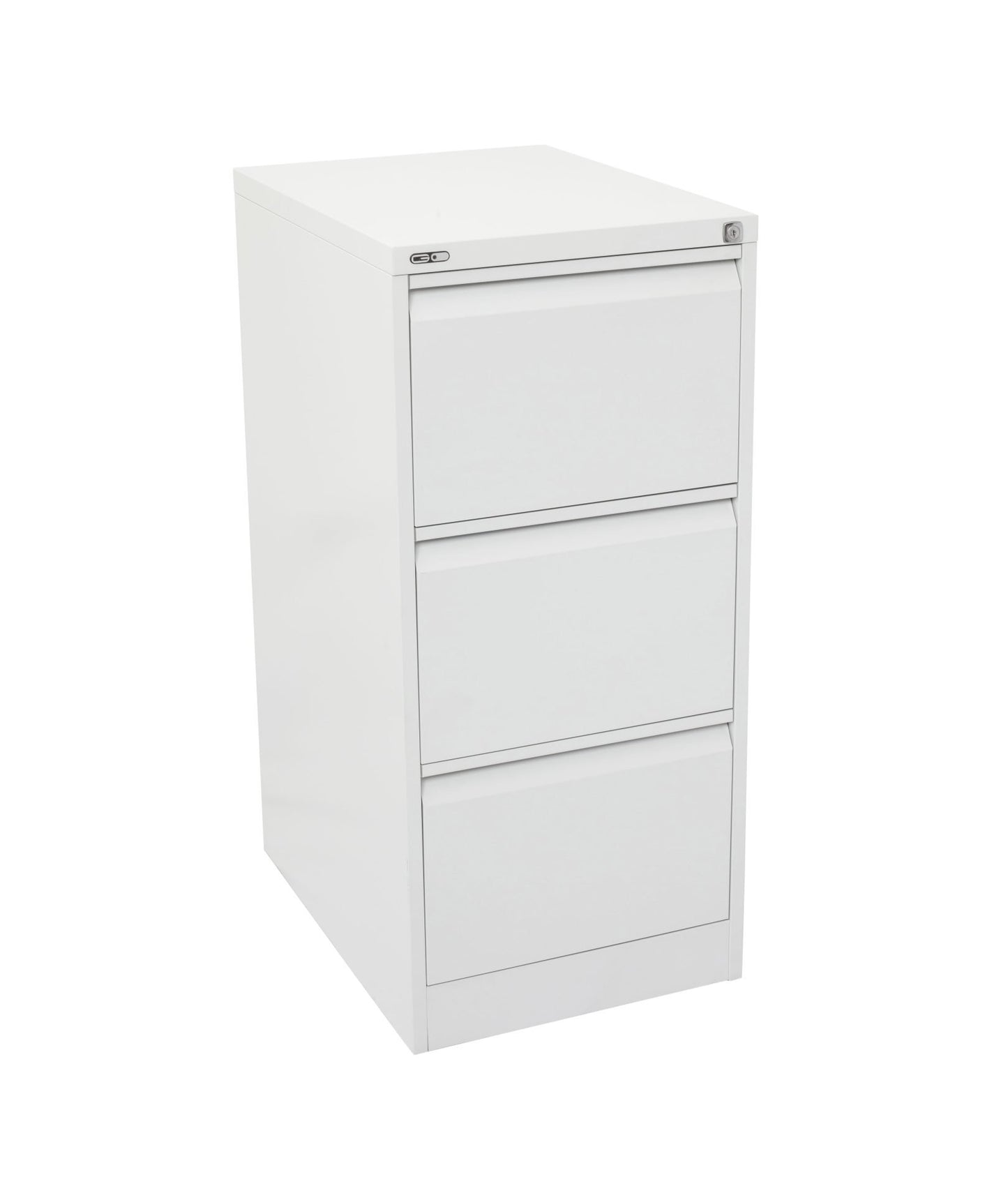 GO Steel Filing Cabinet GO 3 Drawer Filing Cabinet - White