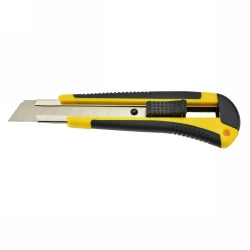 ITALPLAST CUTTING KNIFE 18MM PREMIUM YELLOW