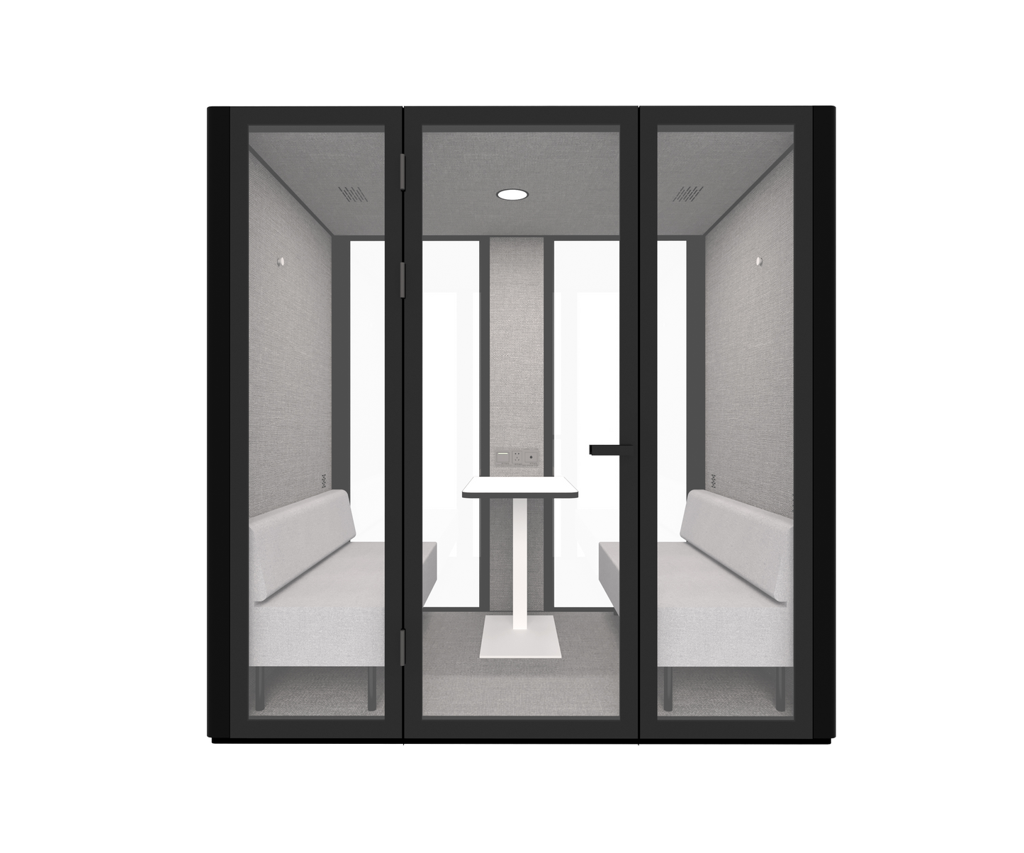 B.Quiet Meeting Pod B.Quiet 2-4 Person - BL-GP18-BK