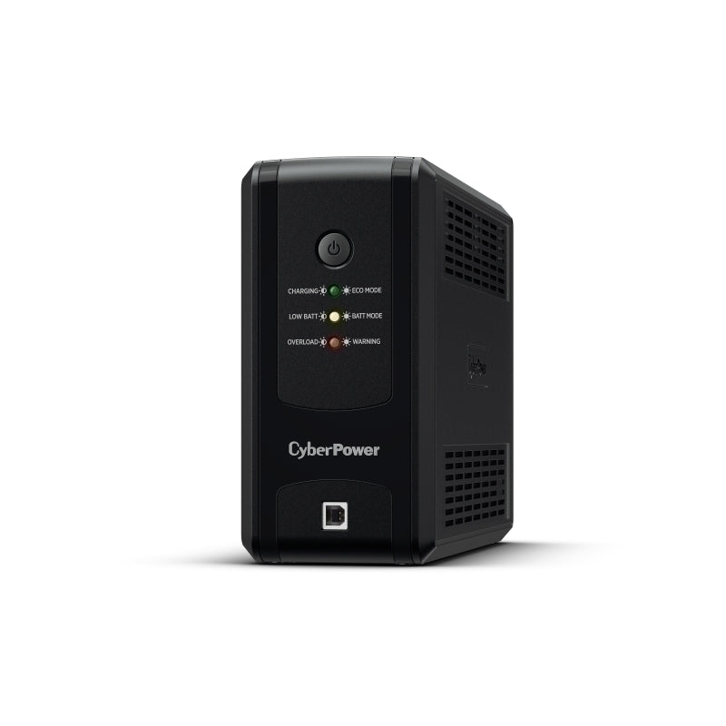 CyberPower Systems Value SOHO LCD 850VA / 425W Line Interactive UPS - 1* 12V/7AH - 2 Yrs Adv. Replacement WTY Incl. internal Batteries