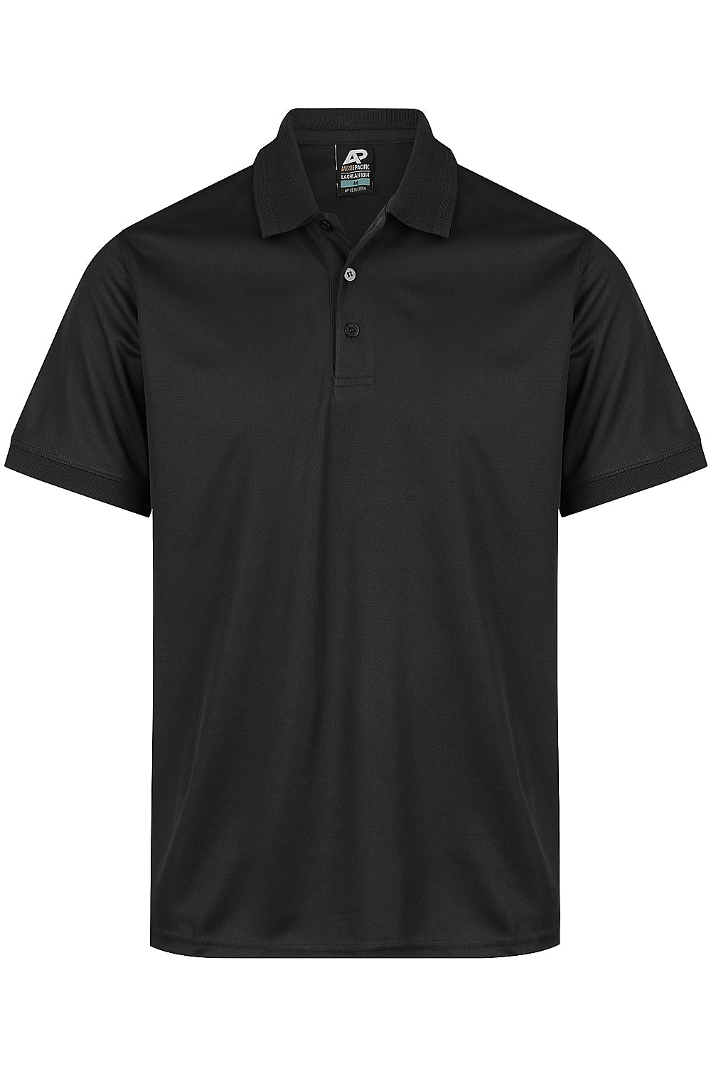 LACHLAN MENS POLOS - 1314 BLACK XL