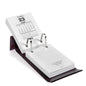DESK CALENDAR STAND SASCO ACRYLIC TOP PUNCH BROWN (does not include calendar 86567.26)
