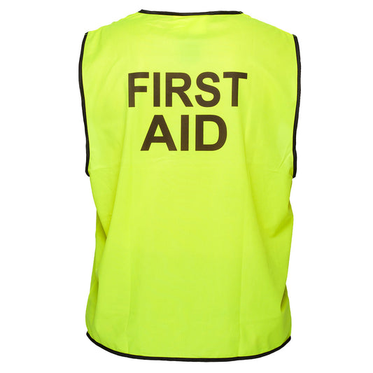 PORTWEST - First Aid Hi-Vis Vest Class D Yellow - M