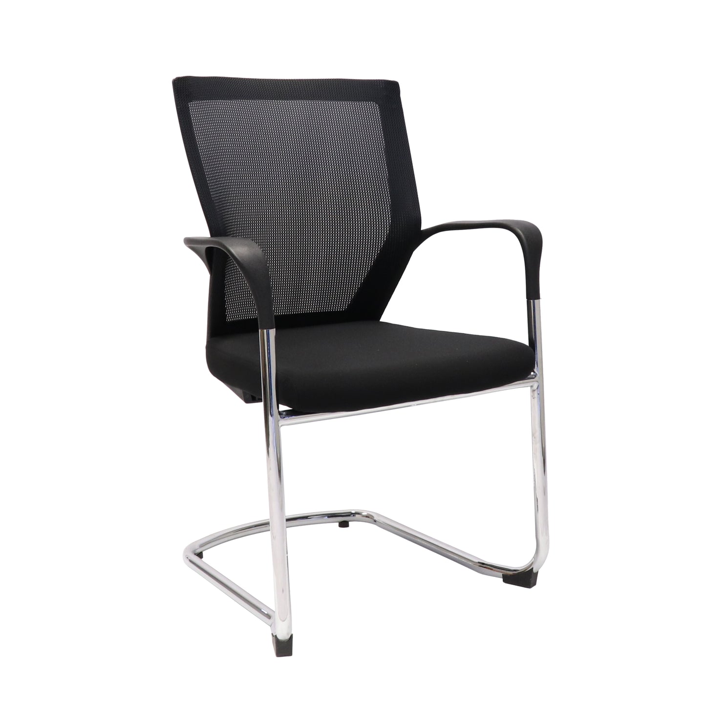 WMCC Visitor Chair Cantilever Chrome Frame Visitor Chair