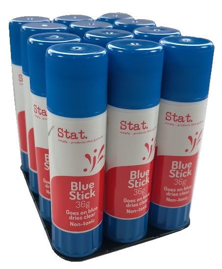 GLUE STAT 36GM BLUE STICK BULK
