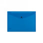 DOCUMENT FOLDER BANTEX A4 BUTTON BLUE