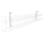 Dual Tier Cable Basket - 1550mm Wide - White WHITE