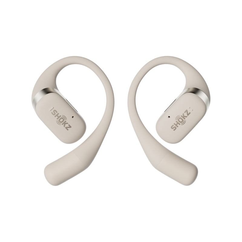 SHOKZ OpenFit Open Ear True Wireless Bone Conduction Earbuds - Beige