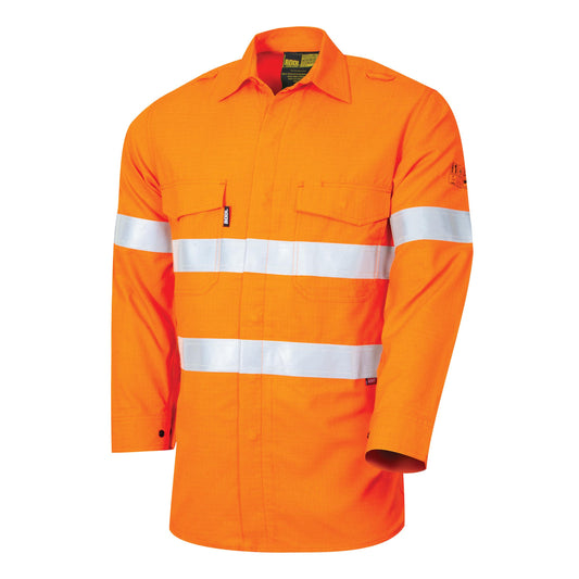 BOOL Lightweight PPE1 FR Shirt With Loxyª FR Reflective Tape Orange XL