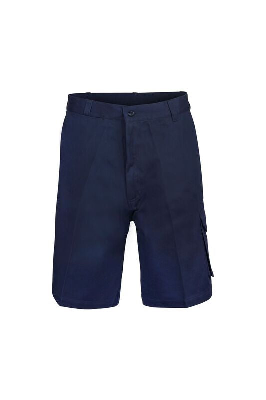 WorkCraft CARGO COTTON DRILL SHORTS NAVY 117R