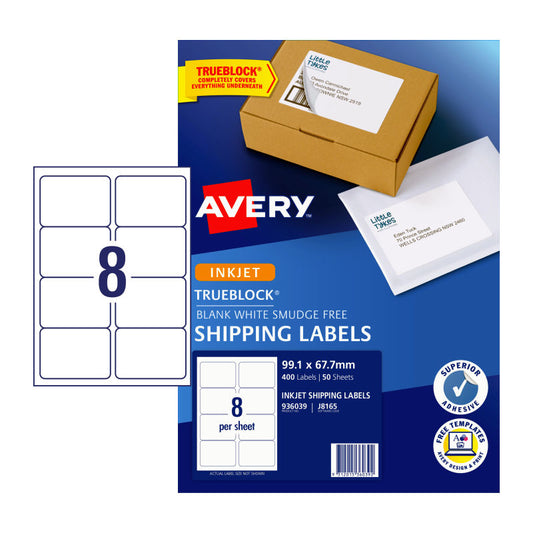 Avery IP Label J8165 8Up Pk50
