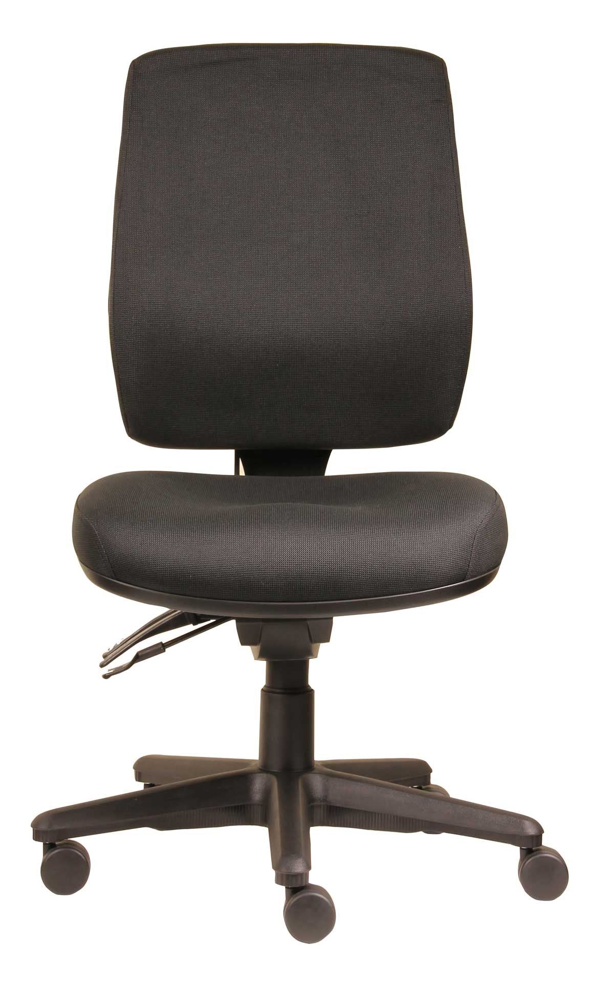 DAL ERGOSELECT SPARK HIGH BACK CHAIR WITHOUT ARMS 3 LEVER in Apollo Black