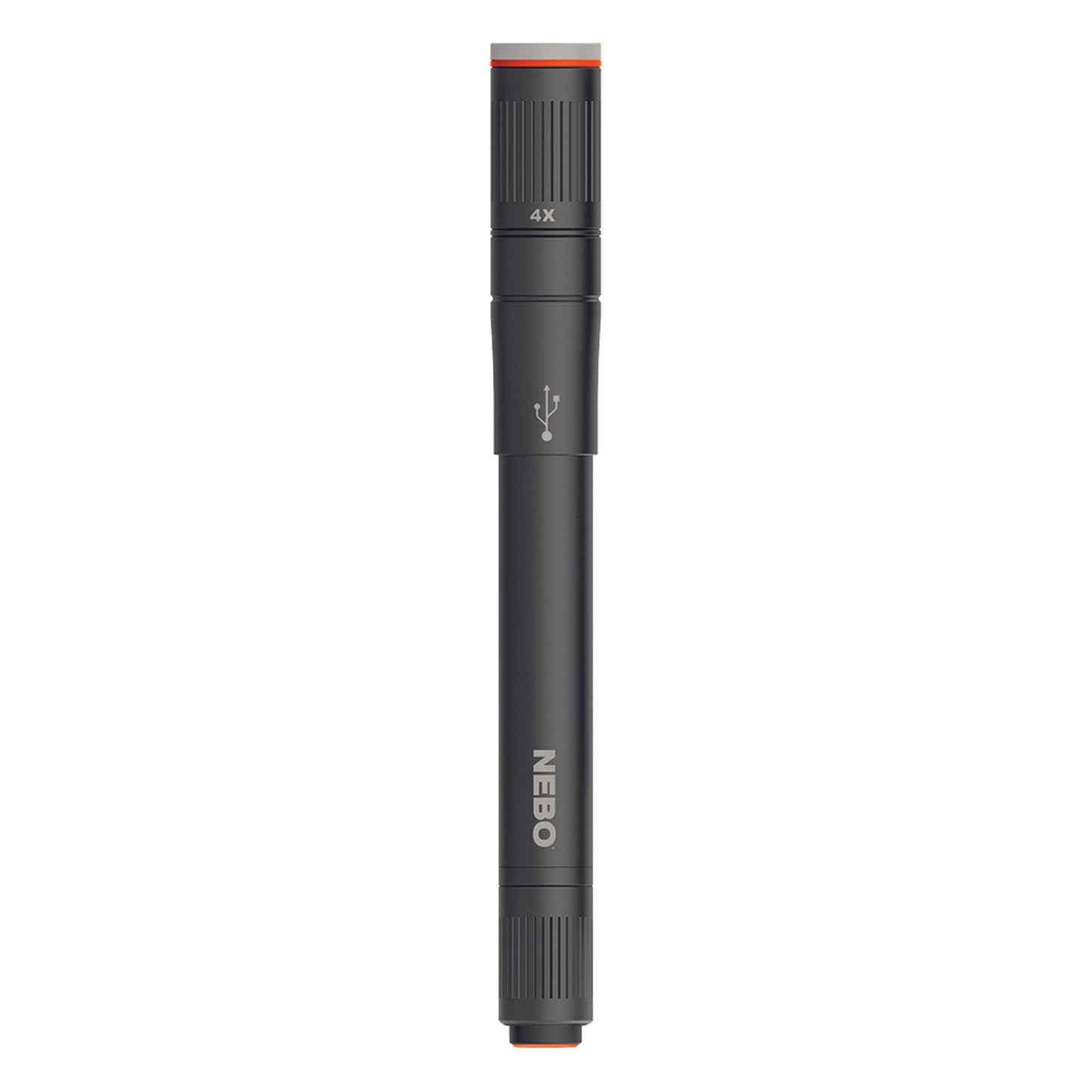 NEBO COLUMBO™ 250 RC/FLEX RECHAREGABLE TORCH Grey 250 Lumen Aluminium