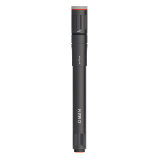 NEBO COLUMBO™ 250 RC/FLEX RECHAREGABLE TORCH Grey 250 Lumen Aluminium