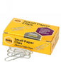 PAPER CLIPS MARBIG 28MM SMALL ROUND CHROME PK100 X 10