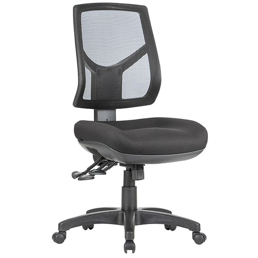 Style Ergonomics Hino-MB Mega big boy seat,
Mesh back, 3 lever heavy duty ergonomic mechanism, 700mm black nylon 5 star base