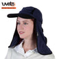 UVETO AUSTRALIA KALA HAT 100% COTTON NAVY
