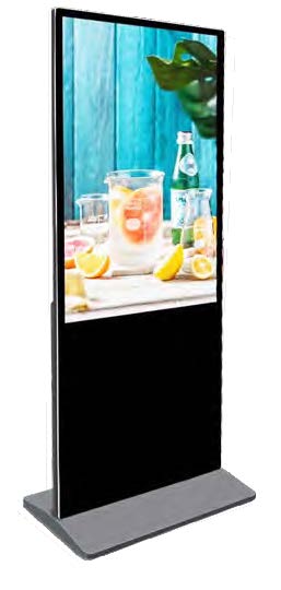 Mitsumaru 43", 500nit, FHD, Non Touch, Slimline Kiosk