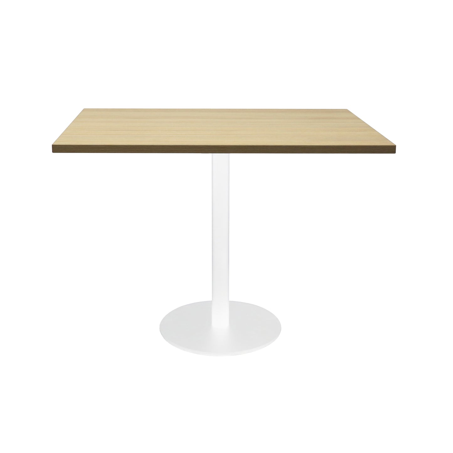Square Disc Base Table 900 Disc Base Square Table - NO/WS