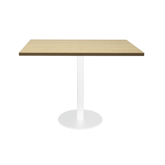 Square Disc Base Table 900 Disc Base Square Table - NO/WS