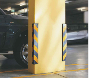 80mm x 80mm Heavy Duty Rubber Corner