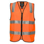 Portwest MZ102 - Hi-Vis Zip Vest D/N Orange X Large