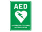 Fast Aid AED Wall Sign 225mm x 300mm Poly