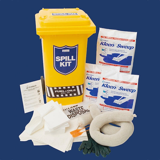 ENRETECH Workshop Spill Kit (120L bin)