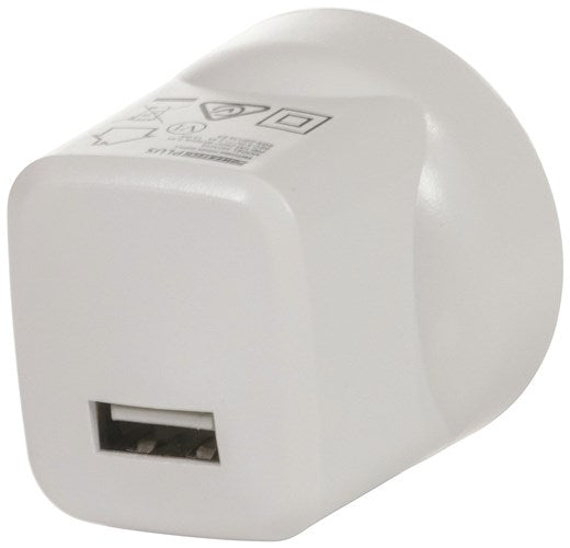 Mains USB Mini Power Adaptor - 2.4A