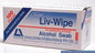ALCOHOL WIPE MINI LIV box 100