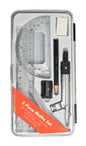 MATHS SET GNS BASIC 8 PCE (STURDY PLASTIC BOX)